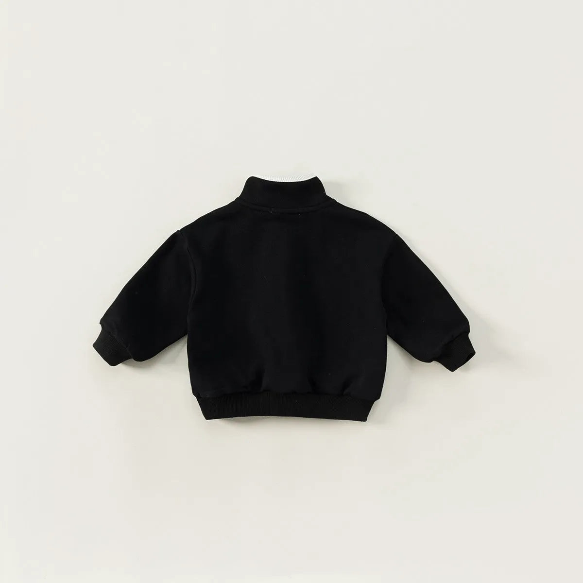 Ropa de otoño e invierno Tops acolchados con cuello alto para bebé para hombres