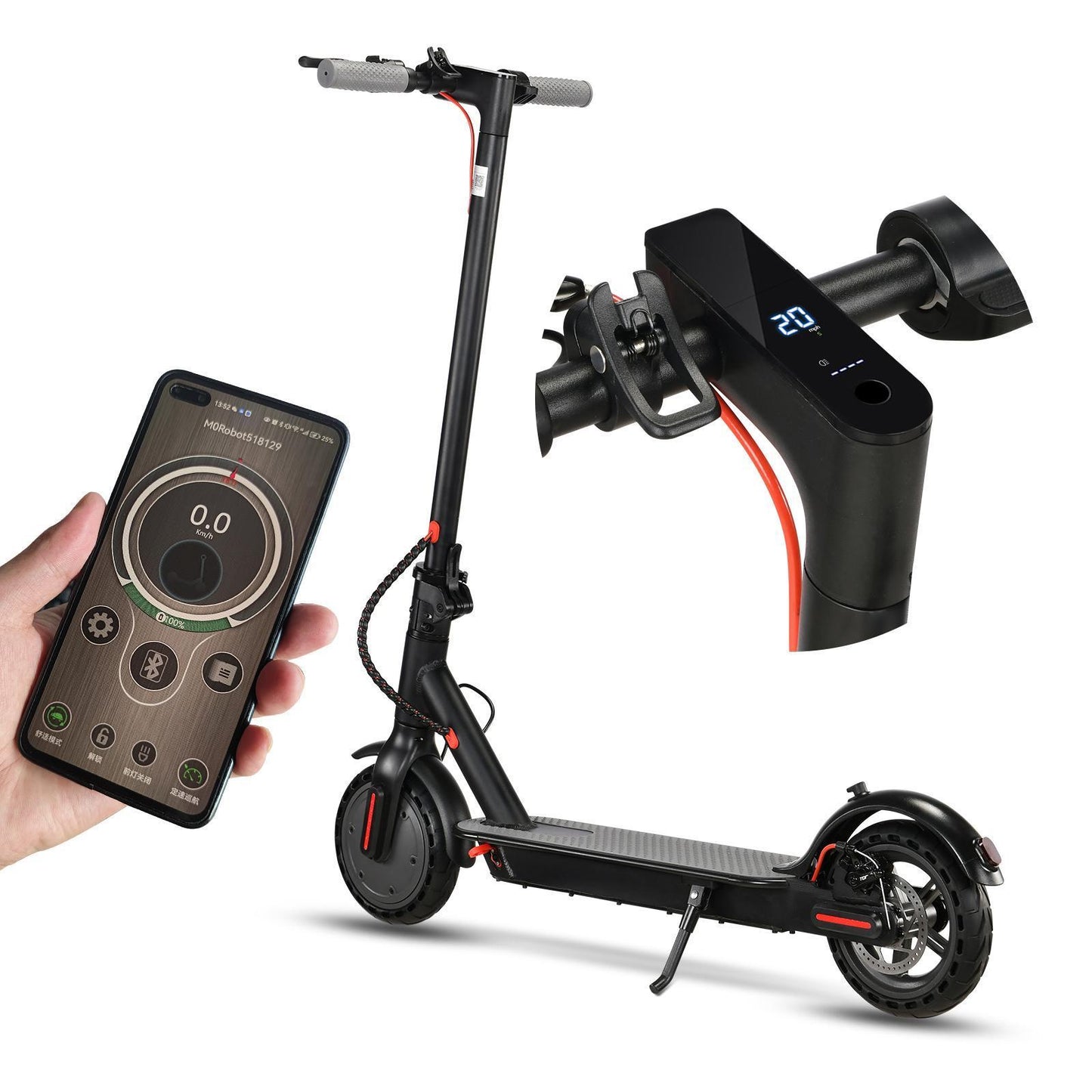 Top Products App Controlled Smart Electric Scooter Fast Electric Scooter Powerful Electric Scooter For Adults