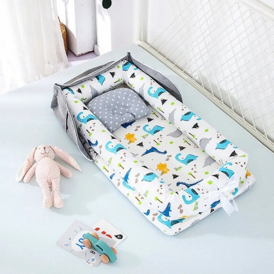 Cama de bebé plegable,