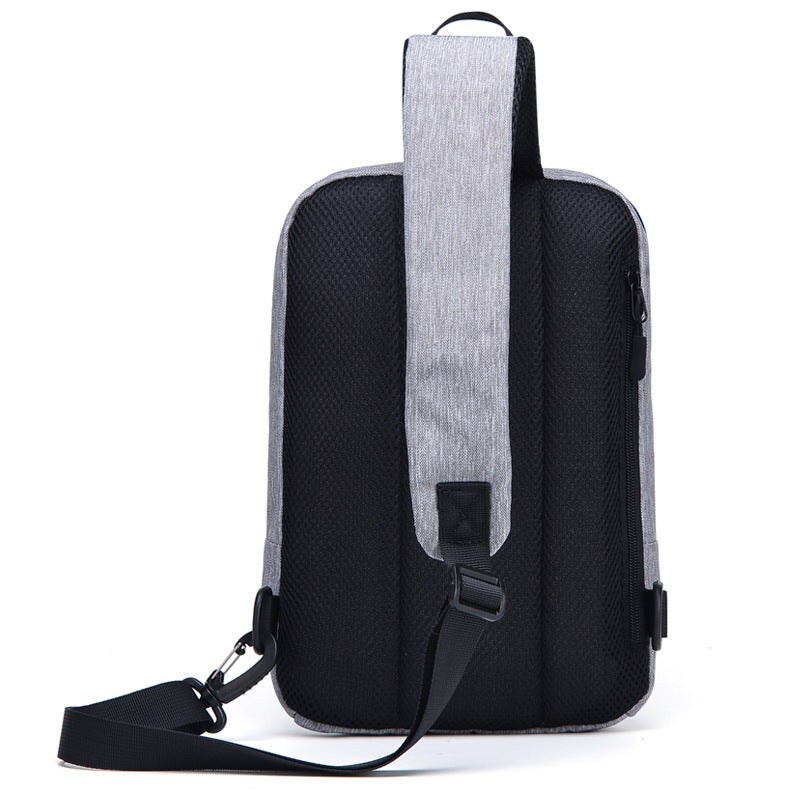 Bolso bandolera informal de tela Oxford para hombre, estilo moderno, para exteriores