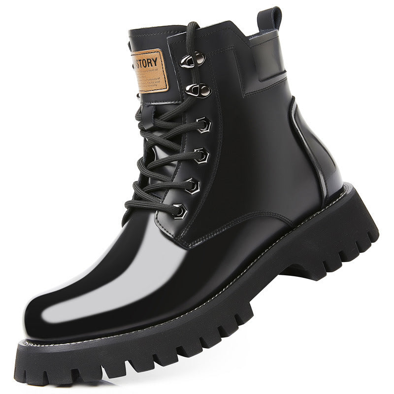 Botas Martin Otoño Invierno Plataforma media caña para hombre