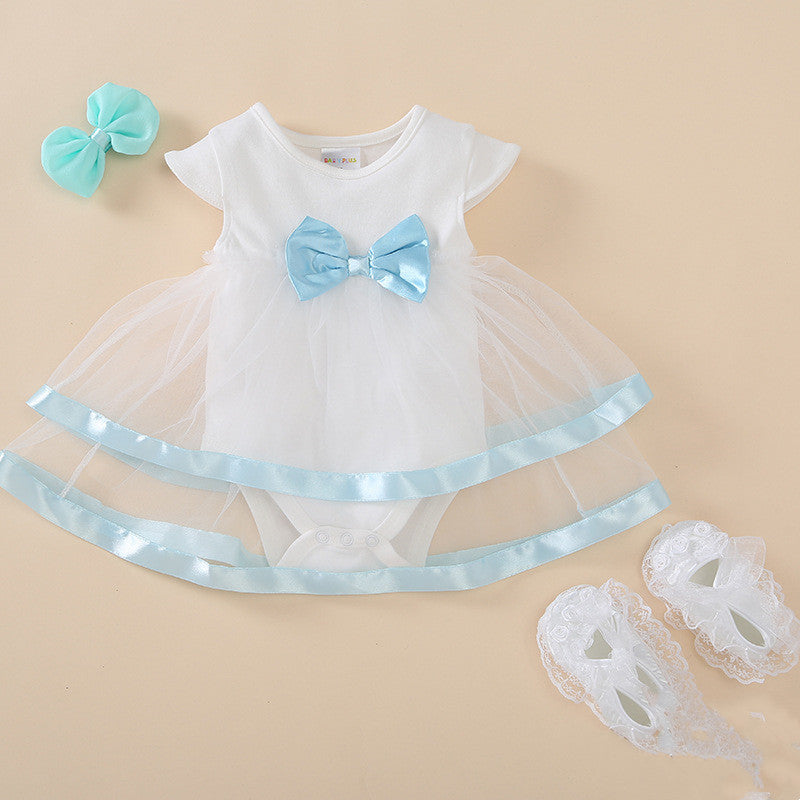 Nuevo vestido de princesa de cumpleaños para niña