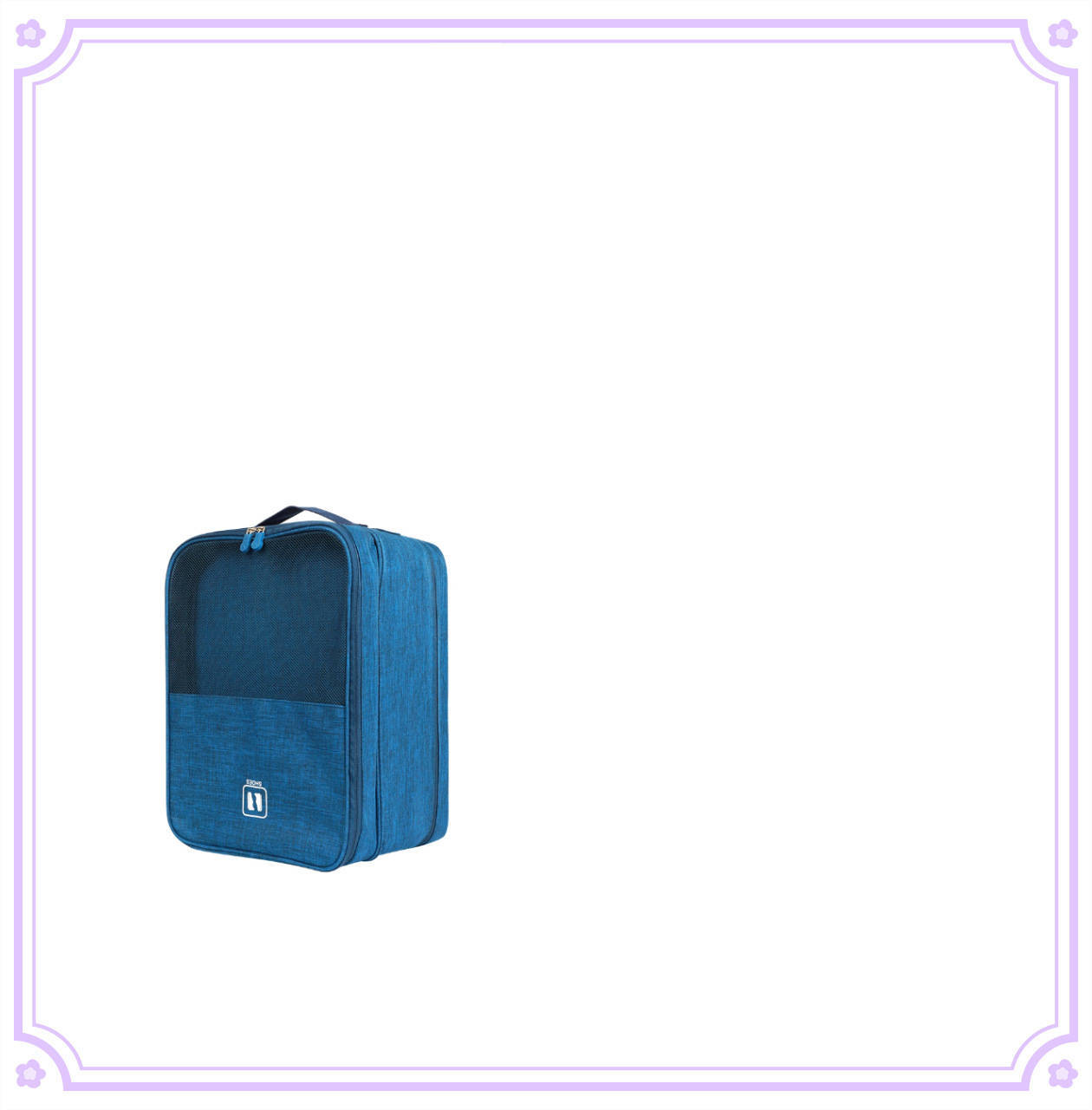 Bolsa de viaje para zapatos, caja de almacenamiento portátil, a prueba de polvo, portátil