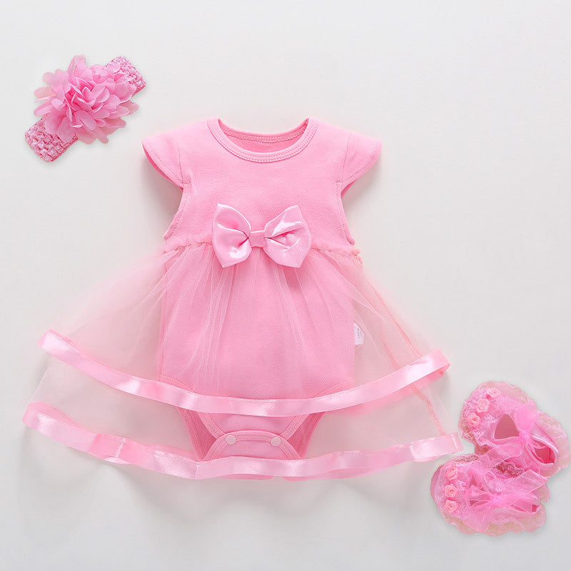 Nuevo vestido de princesa de cumpleaños para niña