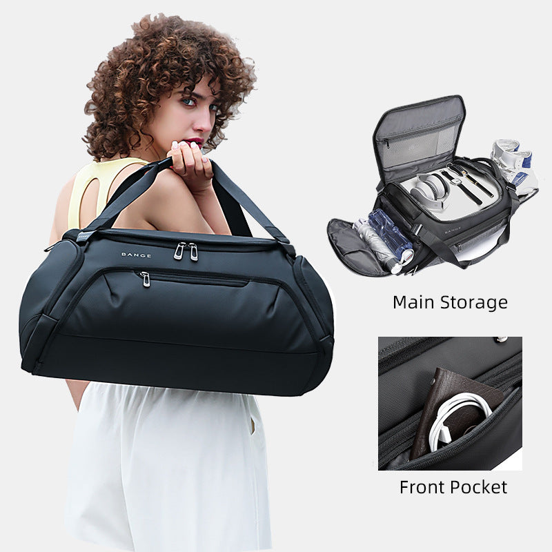 Bolsa de viaje para yoga con separación de humedad y sequedad para hombres y mujeres