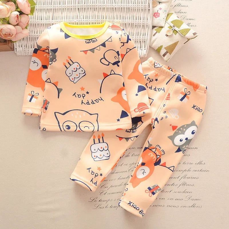 Conjunto de ropa interior unisex para niños pequeños.