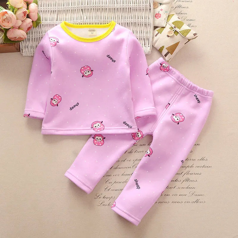 Conjunto de ropa interior unisex para niños pequeños.