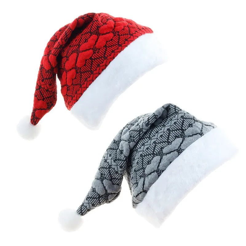 Gorro navideño de peluche