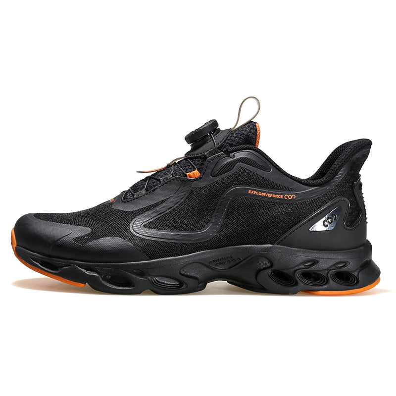 Zapatillas de deporte para correr con absorción de impactos y parte inferior suave, ligeras, informales, a la moda para hombre