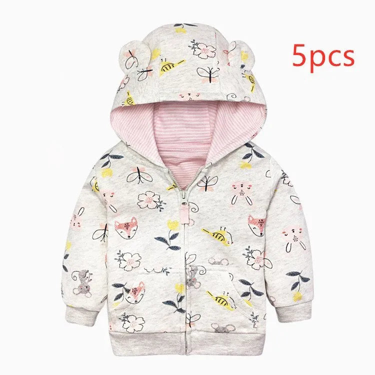 Lindo abrigo doble para niños y niñas.