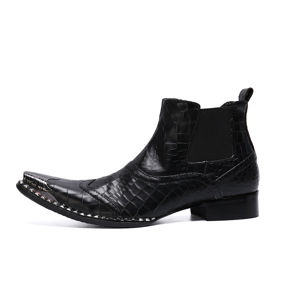 Botas Chelsea transpirables de verano de estilo británico para hombre
