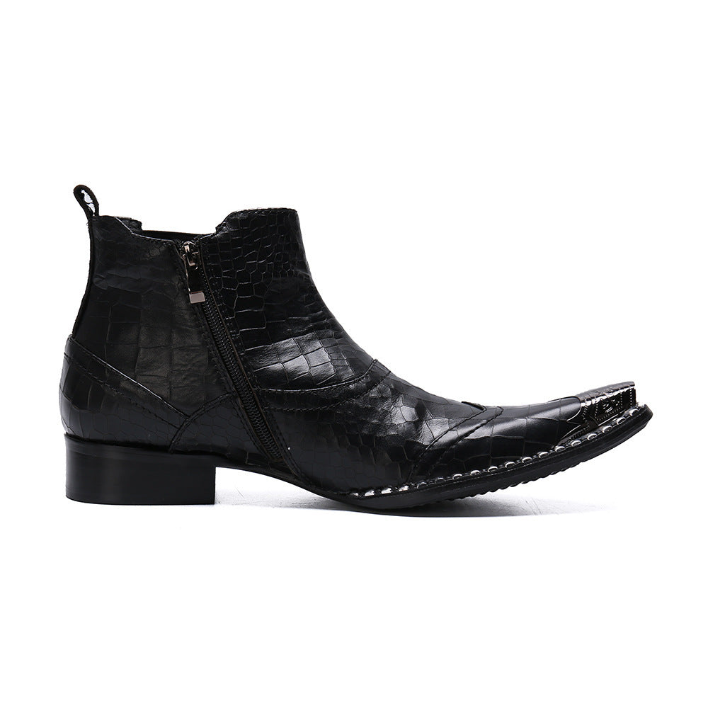 Botas Chelsea transpirables de verano de estilo británico para hombre