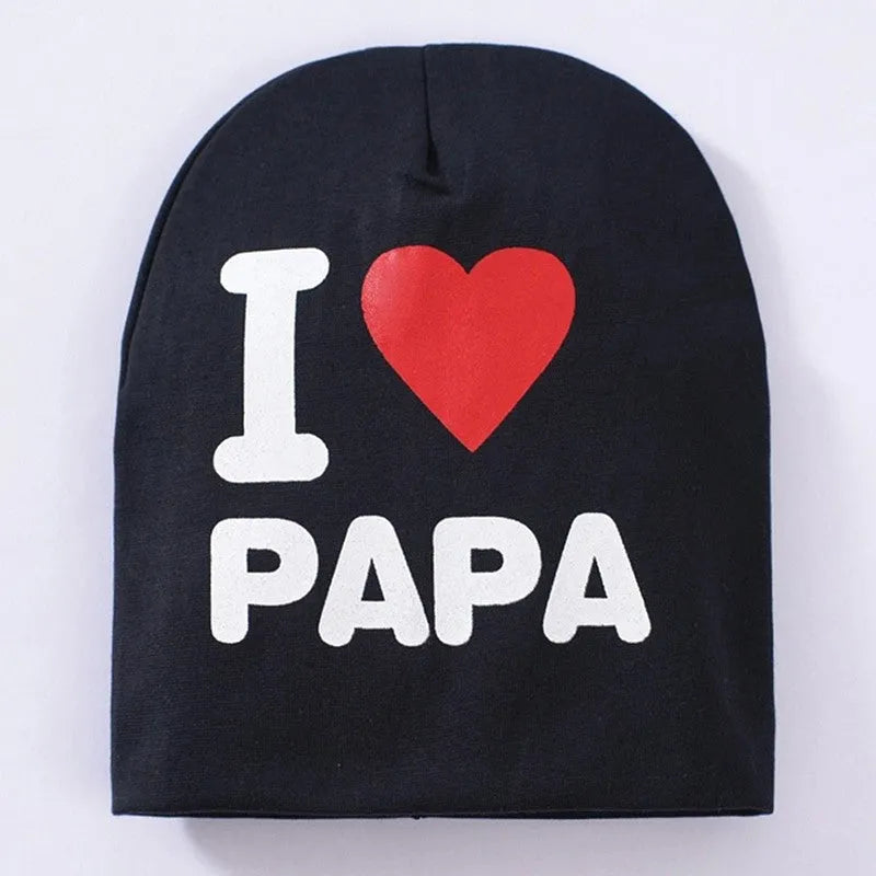 Gorro de bebé de otoño e invierno.