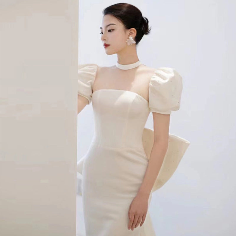 Vestido de noche para la reunión anual de bodas