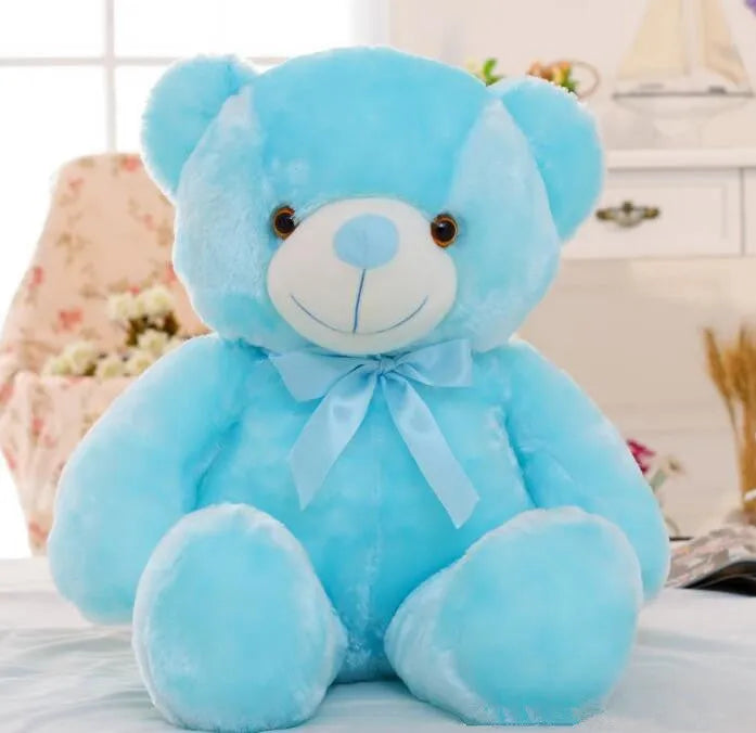 Oso de peluche luminoso