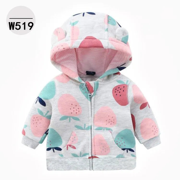 Lindo abrigo doble para niños y niñas.