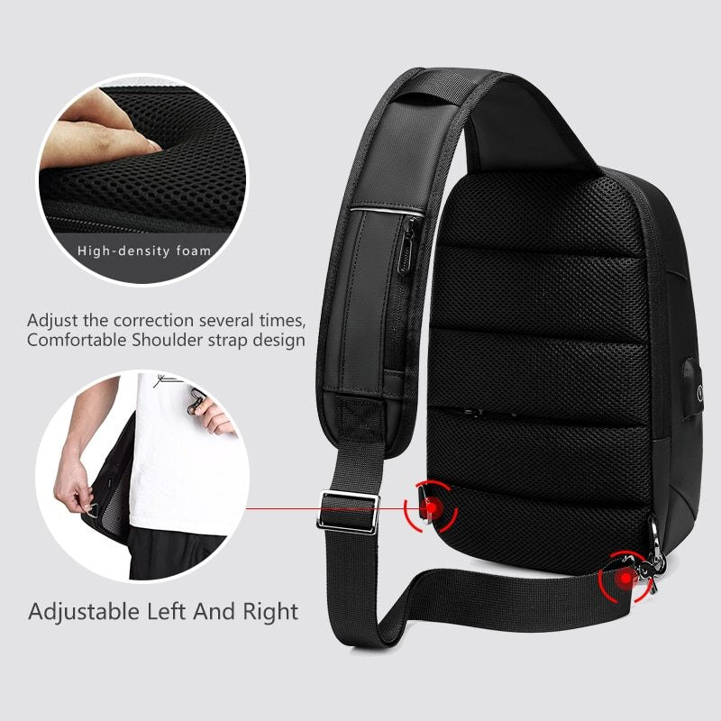 Compatible con Apple, bolso de hombro para iPad de 9,7 pulgadas para hombres, bolsos cruzados de negocios