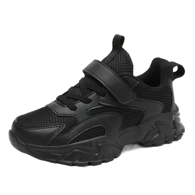 Zapatos de cuero para niñas Show Light Net para niños
