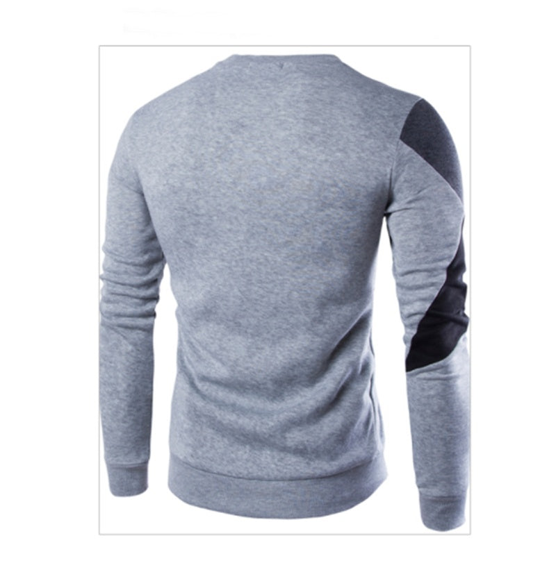 Suéteres para hombre, nueva moda, estampado informal, cuello redondo, suéteres de punto de algodón ajustados para hombre, jerseys, ropa de marca para hombre