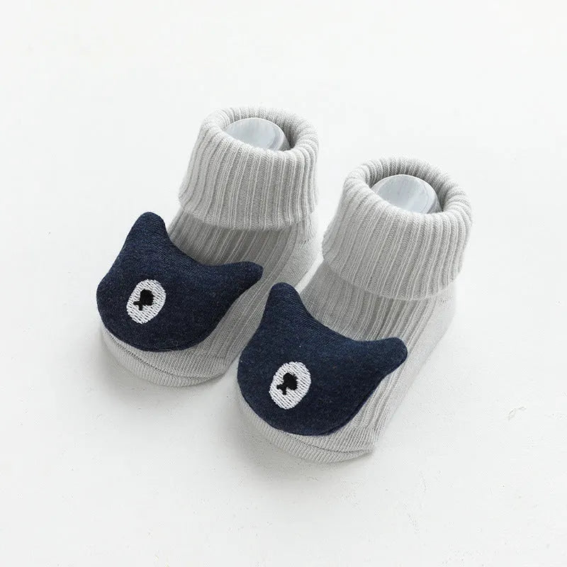 Calcetines para bebé, dispensador de pegamento, antideslizantes, sueltos, calcetines para bebé, calcetines de suelo para niños