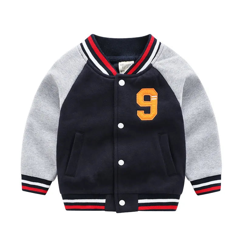 Otoño nueva chaqueta para niños ropa de otoño.