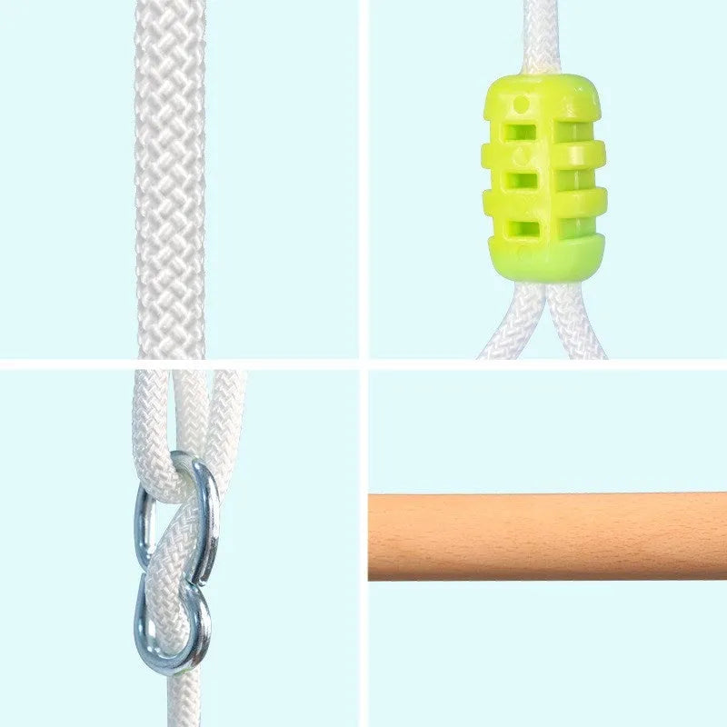 Silla colgante infantil para bebé, asiento plegable de lona para el hogar