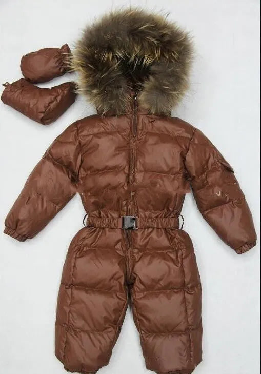 Épaissie super chaud d'une seule pièce coton manteau