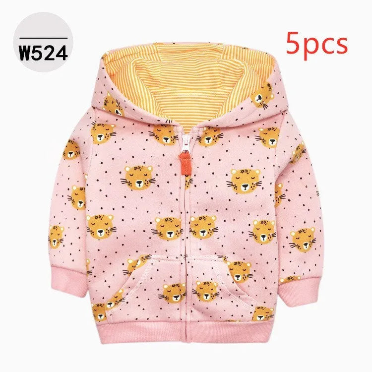 Lindo abrigo doble para niños y niñas.
