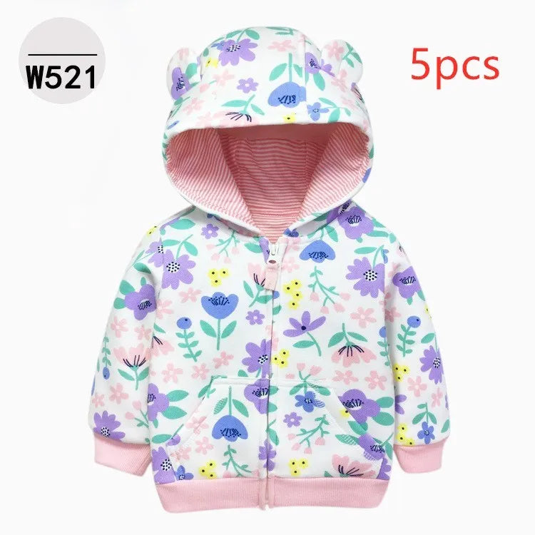 Lindo abrigo doble para niños y niñas.