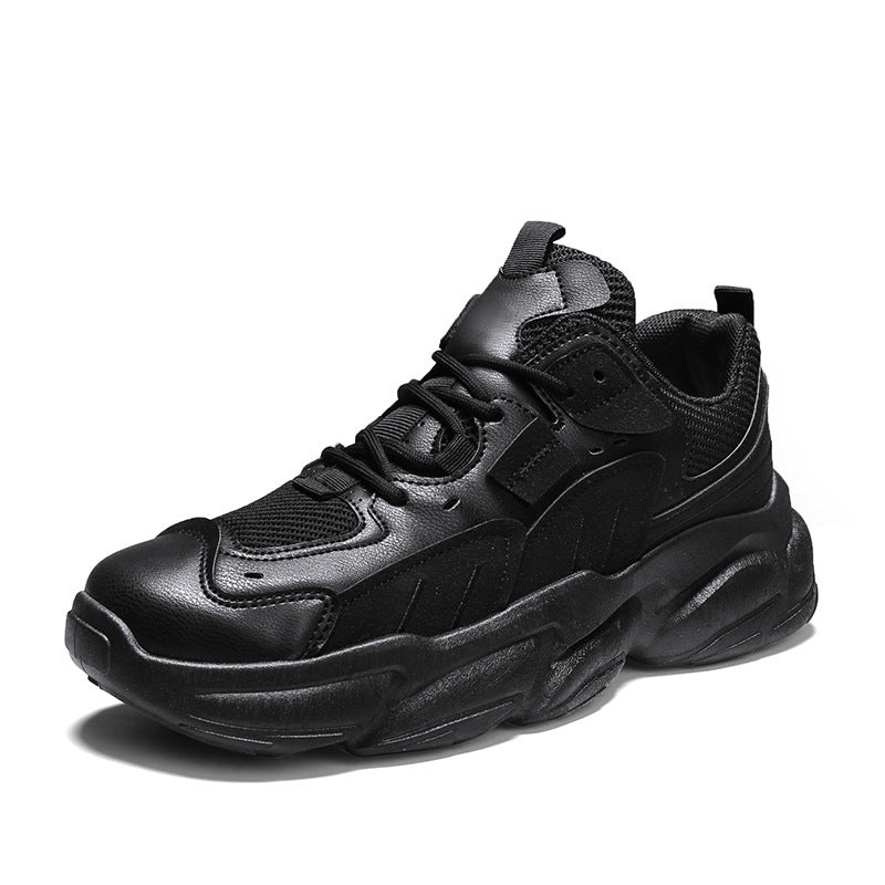 Primavera y verano nuevos zapatos casuales de tendencia de moda para hombres zapatillas de deporte con plataforma de malla