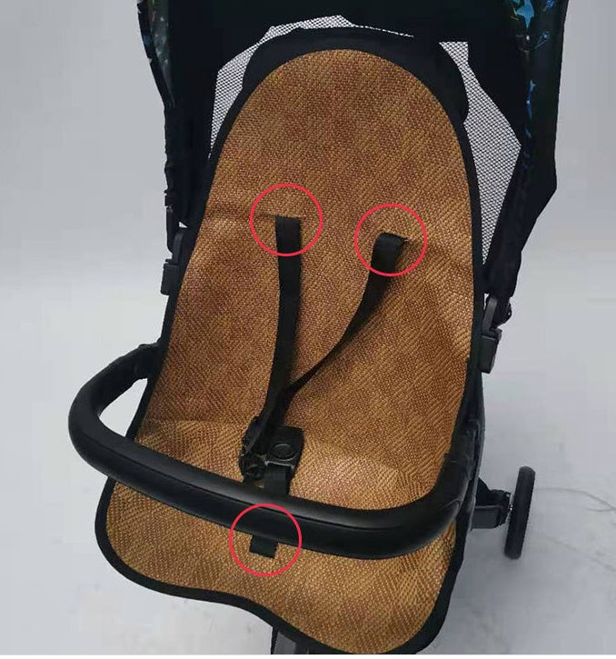 Alfombrilla para cochecito de bebé con artefacto para caminar para bebés