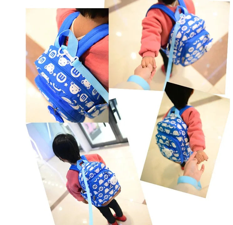 Mochila escolar antipérdida para jardín de infantes