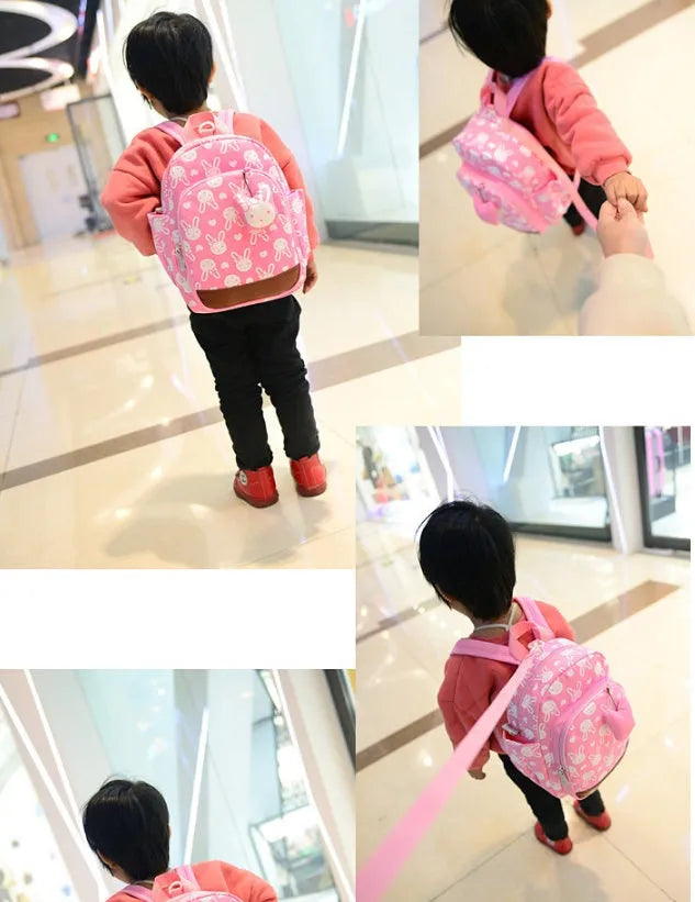 Mochila escolar antipérdida para jardín de infantes