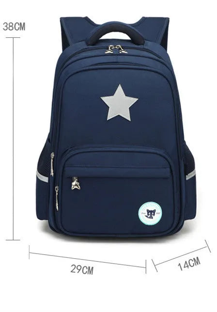 Sept Étoiles Renard École Primaire Garçons et Filles Enfants de L'école Sacs Grade Seize Sac D'école Sac À Dos Personnalisé Imprimé Logo