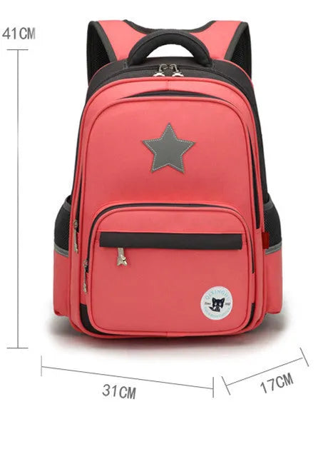 Sept Étoiles Renard École Primaire Garçons et Filles Enfants de L'école Sacs Grade Seize Sac D'école Sac À Dos Personnalisé Imprimé Logo