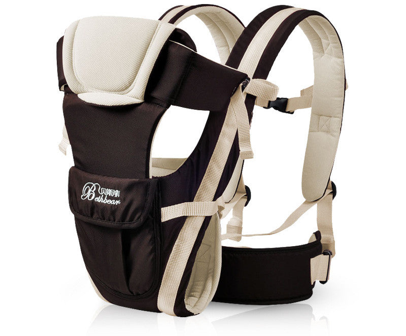 Portabebés multifuncional para madres e hijos, doble hombro, para las cuatro estaciones, Bass Bear