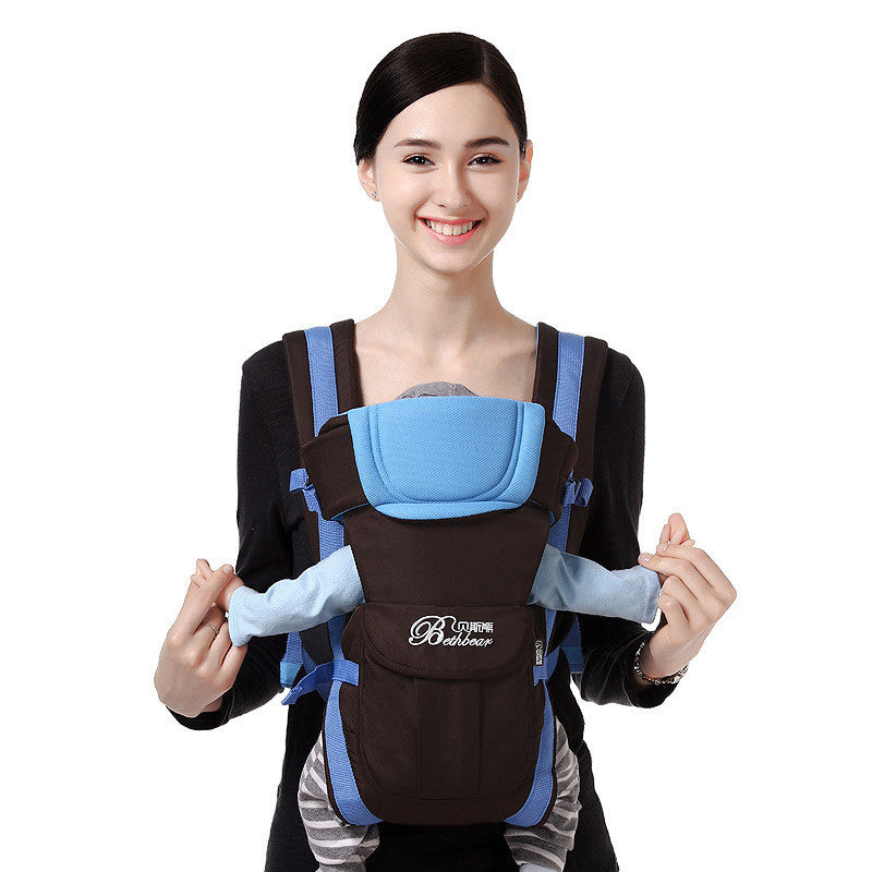 Portabebés multifuncional para madres e hijos, doble hombro, para las cuatro estaciones, Bass Bear