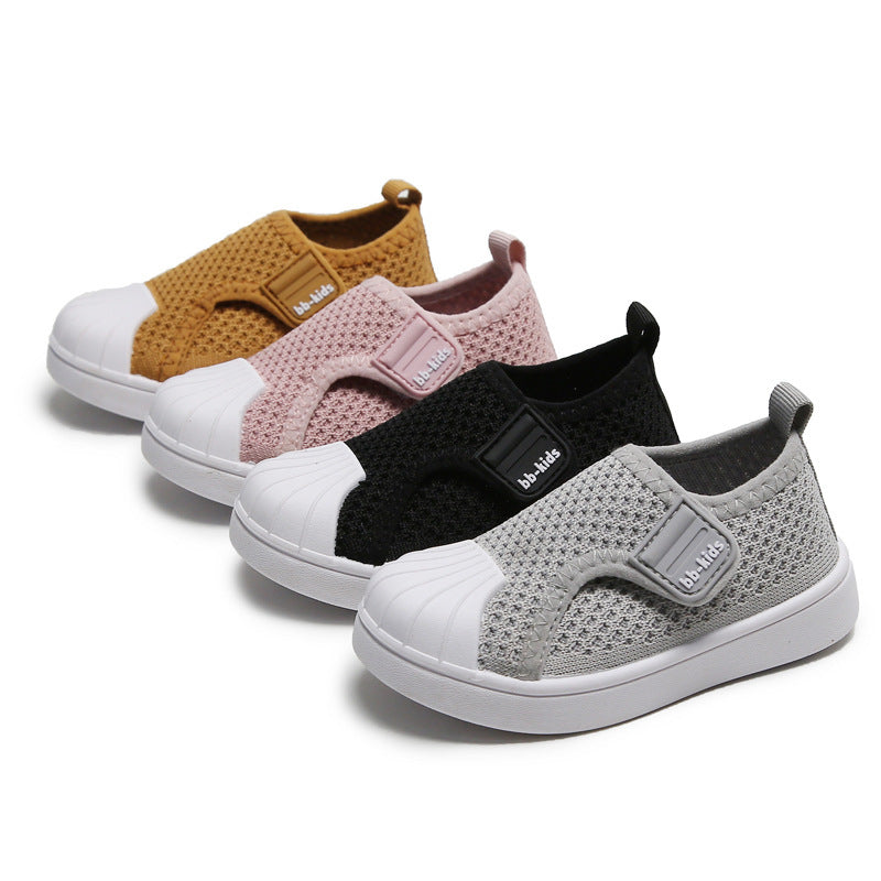 Zapatos casuales para niñas y niños, zapatos de primavera para bebés pequeños, cómodos, antideslizantes, con suela suave, zapatillas para niños, zapatos para bebés y niños.