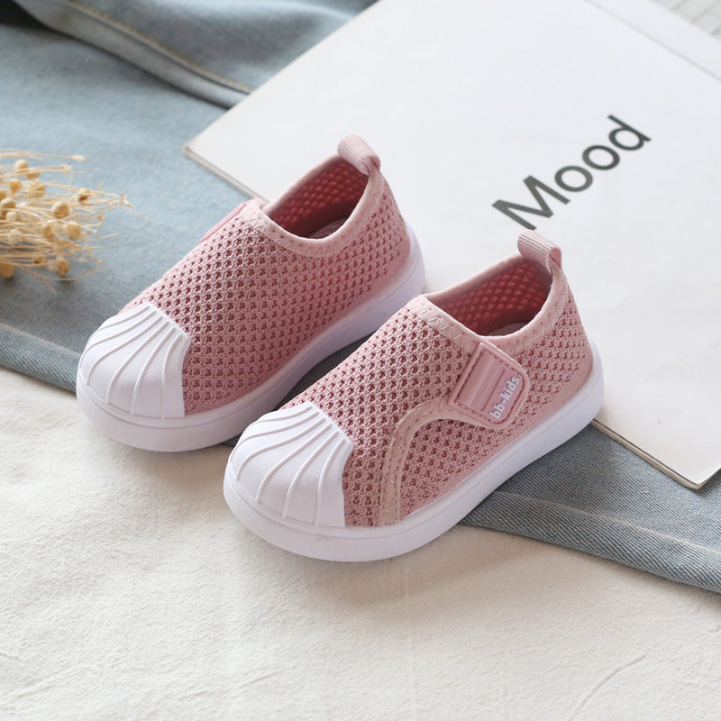 Zapatos casuales para niñas y niños, zapatos de primavera para bebés pequeños, cómodos, antideslizantes, con suela suave, zapatillas para niños, zapatos para bebés y niños.