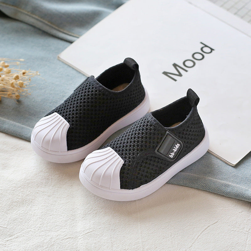 Zapatos casuales para niñas y niños, zapatos de primavera para bebés pequeños, cómodos, antideslizantes, con suela suave, zapatillas para niños, zapatos para bebés y niños.