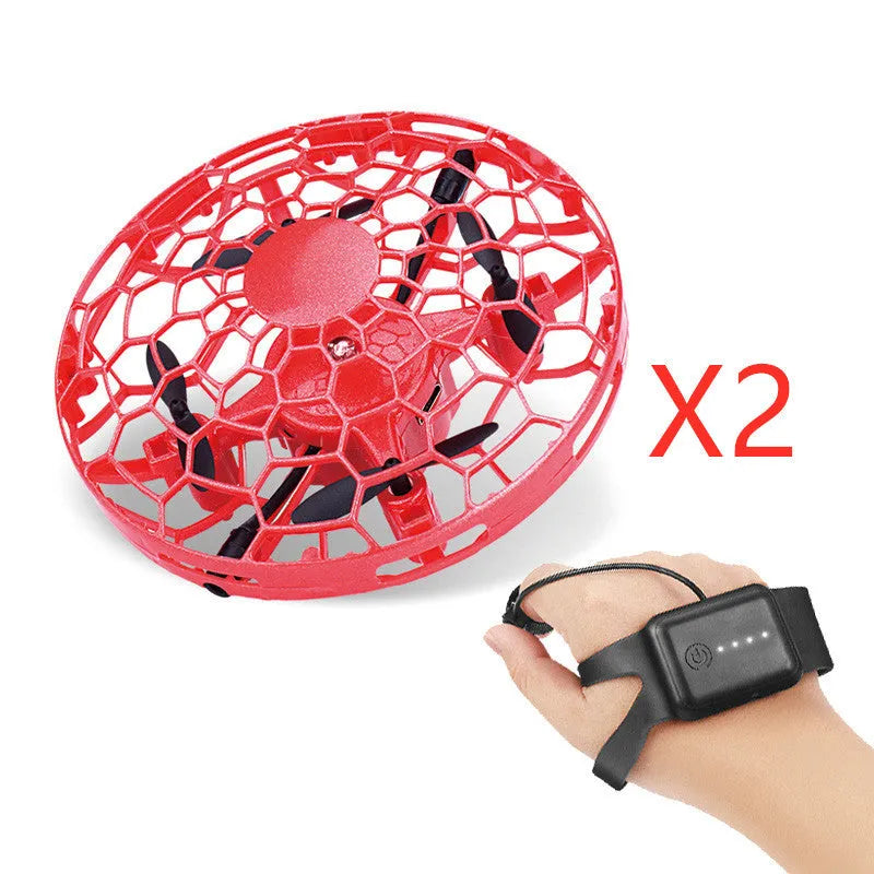 Vuelo Helicóptero Mini Drone UFO RC Drone Aviones de inducción por infrarrojos