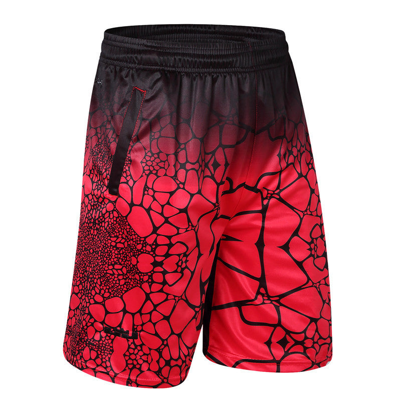 Pantalones cortos deportivos para hombre, camiseta de fútbol holgada y transpirable, Scanties de playa para correr, baloncesto, fútbol, pantalón de entrenamiento
