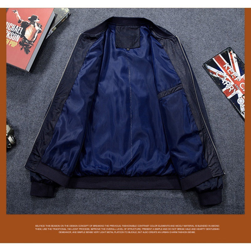 Chaqueta Bomber para hombre marca MRMT, chaquetas finas de béisbol para hombre, Coa