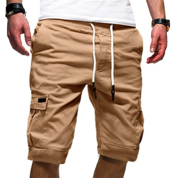 Hombres Casual Jogger Deportes Cargo Shorts Militar Combate Entrenamiento Gimnasio Pantalones Verano Ropa para Hombre