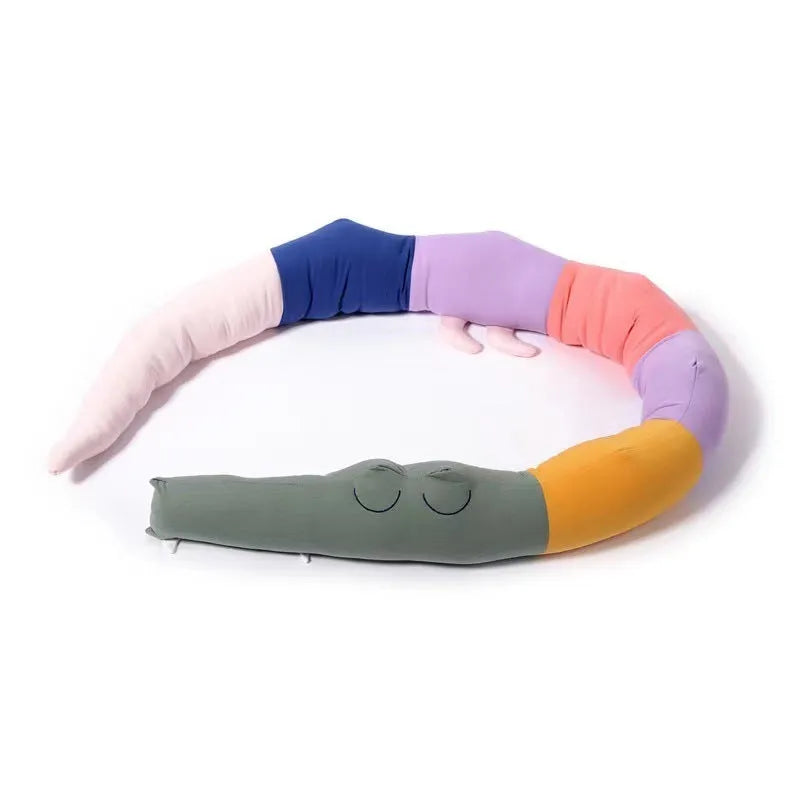 Ropa de cama para bebé, almohada parachoques de dibujos animados para bebé, cuna infantil, valla para cama, decoración para bebé, accesorios de habitación