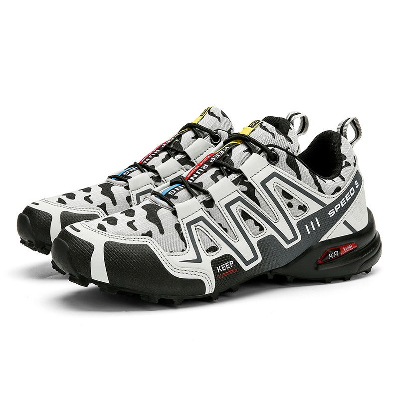 Zapatos de senderismo para hombre, calzado deportivo de escalada, calzado deportivo con punta de seguridad para el trabajo, zapatillas tácticas antideslizantes duraderas para senderismo, calzado para hombre