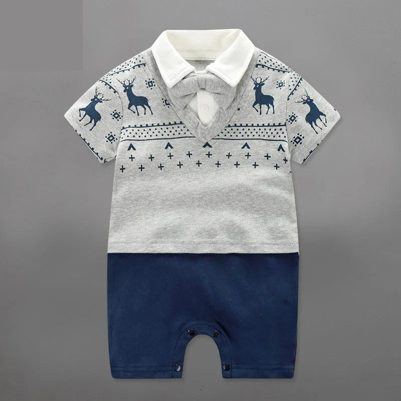 Ropa de verano de una pieza para bebé,