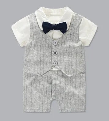 Ropa de verano de una pieza para bebé,