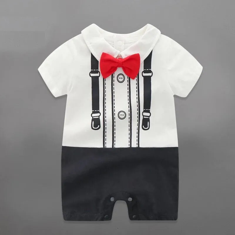 Ropa de verano de una pieza para bebé,