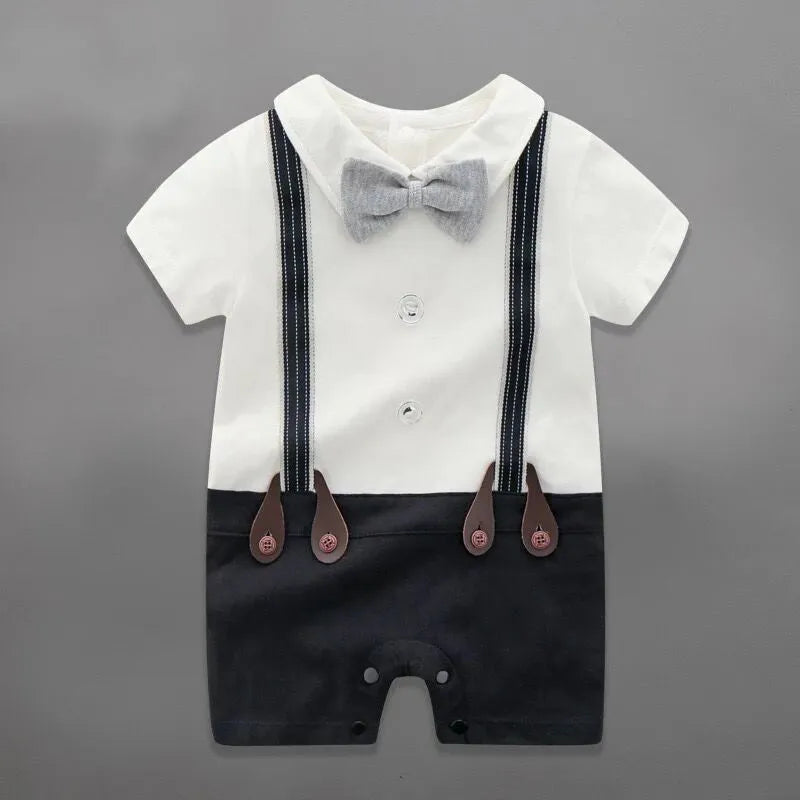 Ropa de verano de una pieza para bebé,